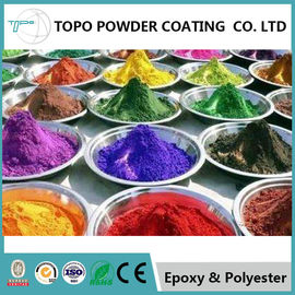High Hardness Hybrid Powder Coating , RAL1016 Sulfur Yellow Carbon Steel Pipe Coating