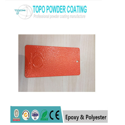 Safe Low Gloss Easy Coat Powder Coating RAL2009 H Pencil Hardness For Metal Furniture