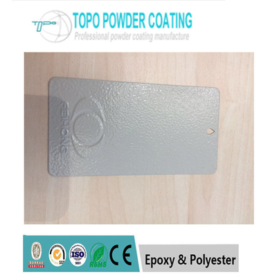 Texture Electrostatic Polyester Resin Coating Ral7032 Grey Color Low Gloss