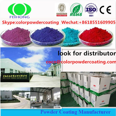 Industrial Pure Polyester TGIC FREE Powder Coating For Metal Finish
