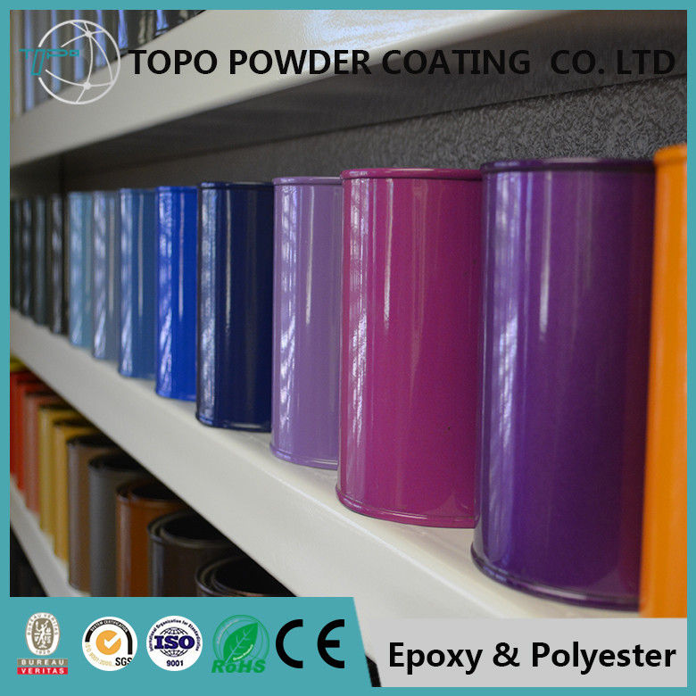 RAL 1006 Pure Polyester Powder Coating For Aluminum Oxidants Resistance