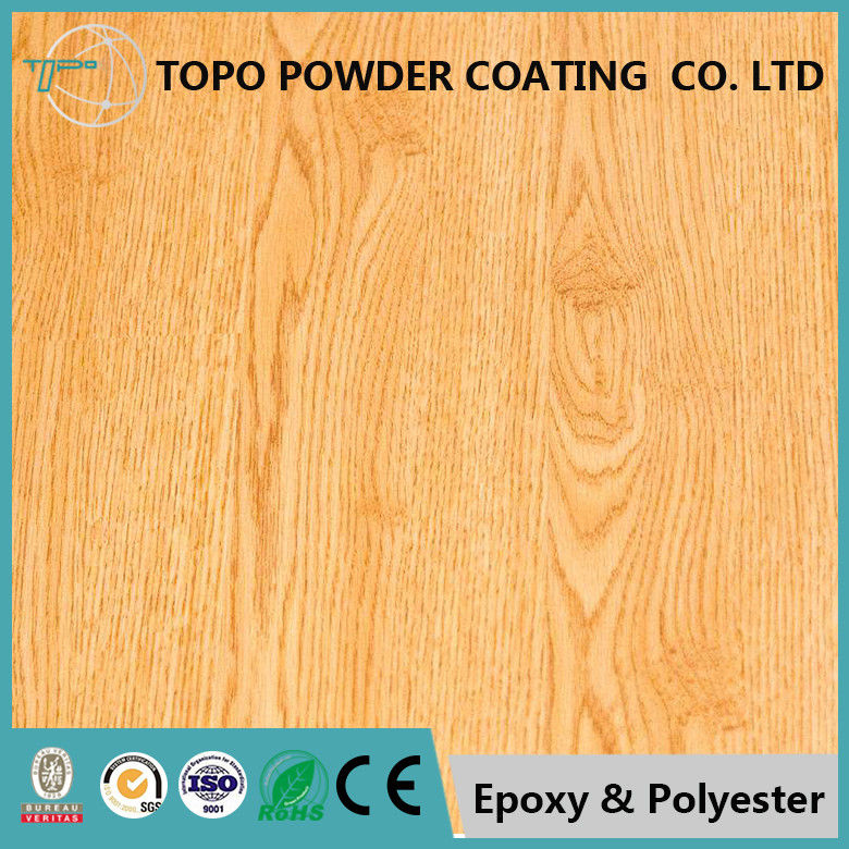 Stable Wood Grain Heat Transfer Powder Coating For Automotive 98% Glossy