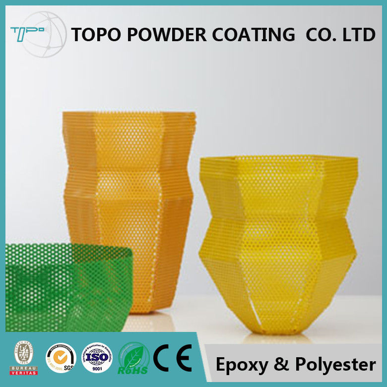 Electronic Components PU Powder Coating , Moire RAL 1003 Beige Powder Coat