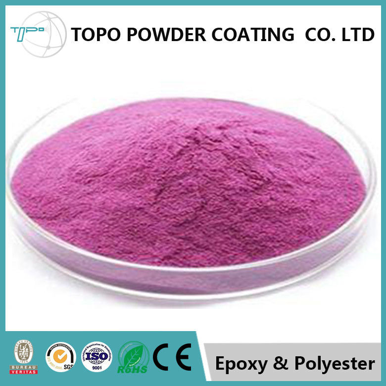 RAL 1005 Pipeline Powder Coating , CE Approval Cracky Surface Poly Powder Coating