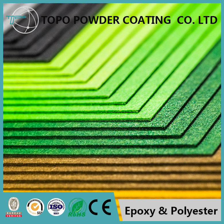 Pigment UV Protection Powder Coating , RAL 1003 Anti Corrosion Coating For Steel