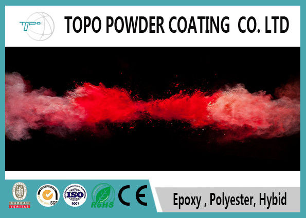 RAL 1013 Oyster White Heat Resistant Powder Coat 50kg / Cm Drop Hammer