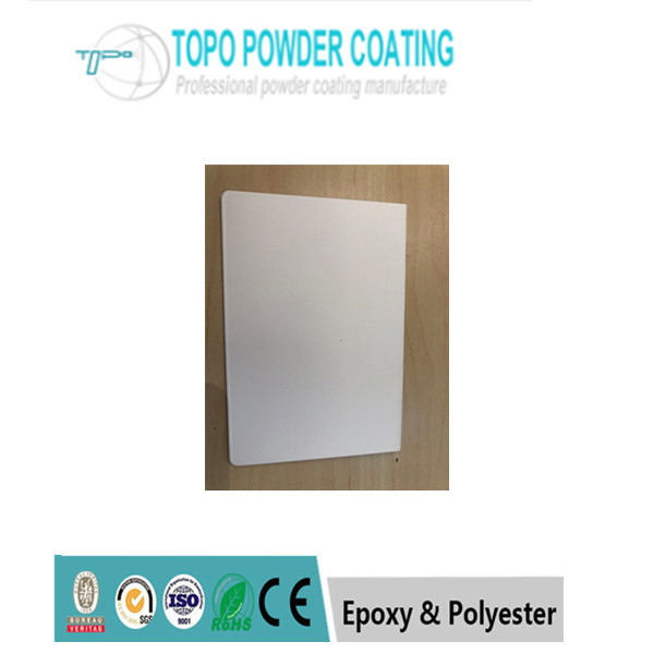 White Color Customized Decorated Powder Coating Low Glossy RAL 9001 For Metal