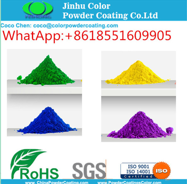 pigmented polyester epoxy  uv resistance stable quality   smooth  semi glossy  Powder coating for  Aluminum profile