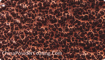 Copper Hammer Tone Texture Polyester Powder Coating Antique TGIC Free