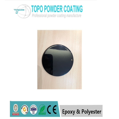 Safe High Gloss Polyester Powder Coating RAL9005 Black Color For Metal Furniture