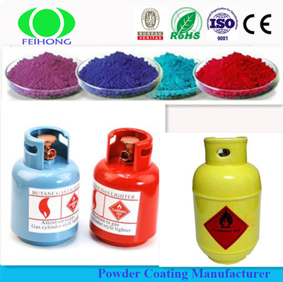Electrostatic Glossy Smooth Powder Coating Polyester Resin Lead Free RAL 1018