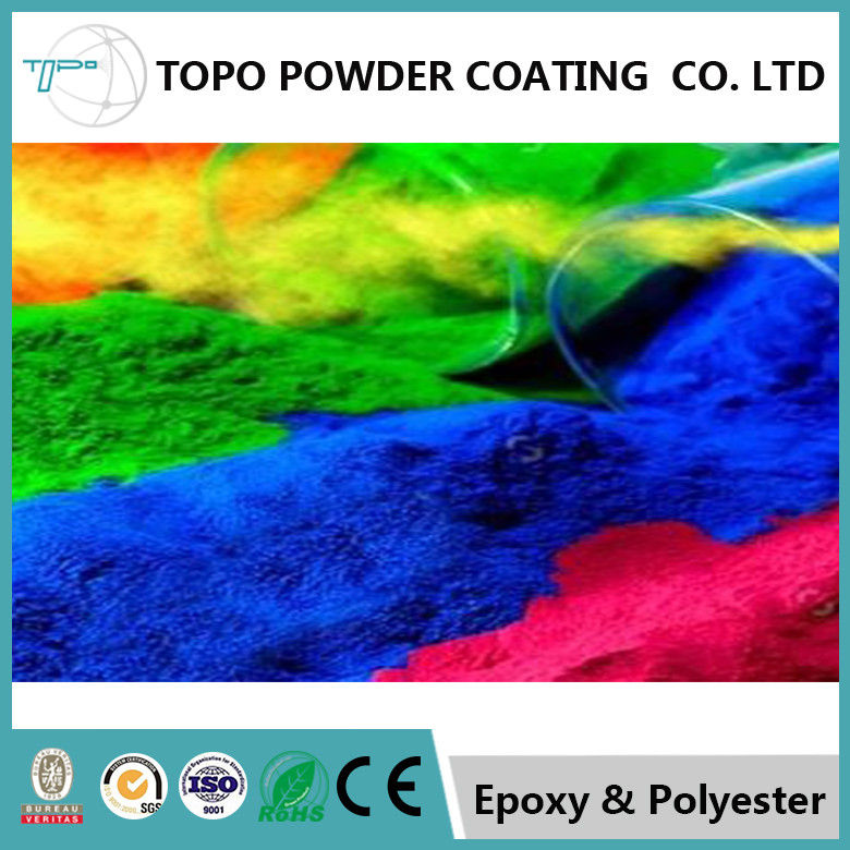 RAL 1004 Pure Polyester Powder Coating For Architecture Industry Weather Resistant