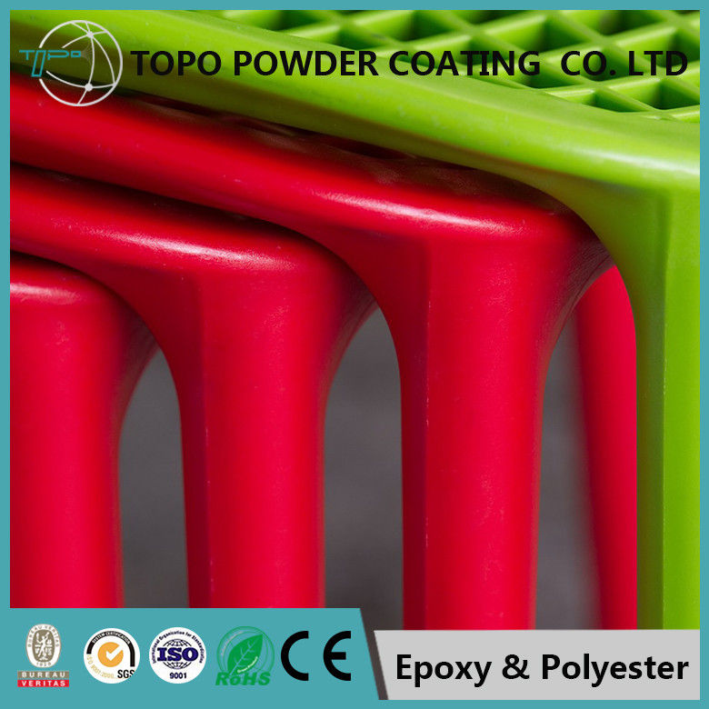 Reliable TGIC Pure Polyester Powder Coating RAL 1014 Ivory Color Eco Friendly