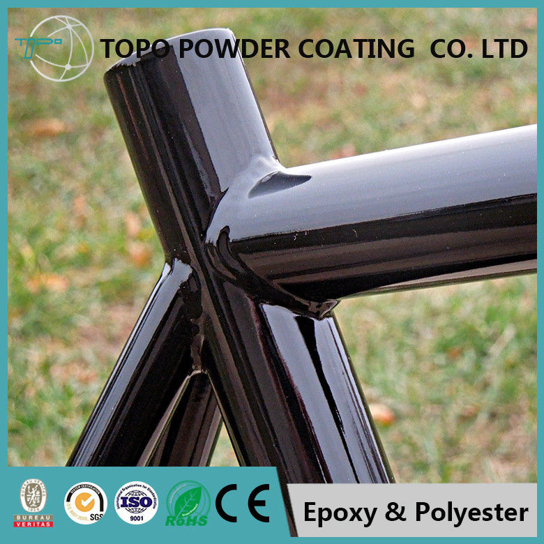 Dhalia Yellow Polyester Powder Coating Non Toxic Paint RAL 1033 For outdoor furniture poles agricultural machine
