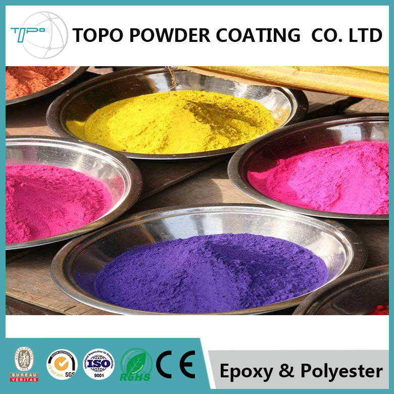 RAL 1002 Sand Yellow Pure Epoxy Powder Coating For Metallic Trash Bin Surface