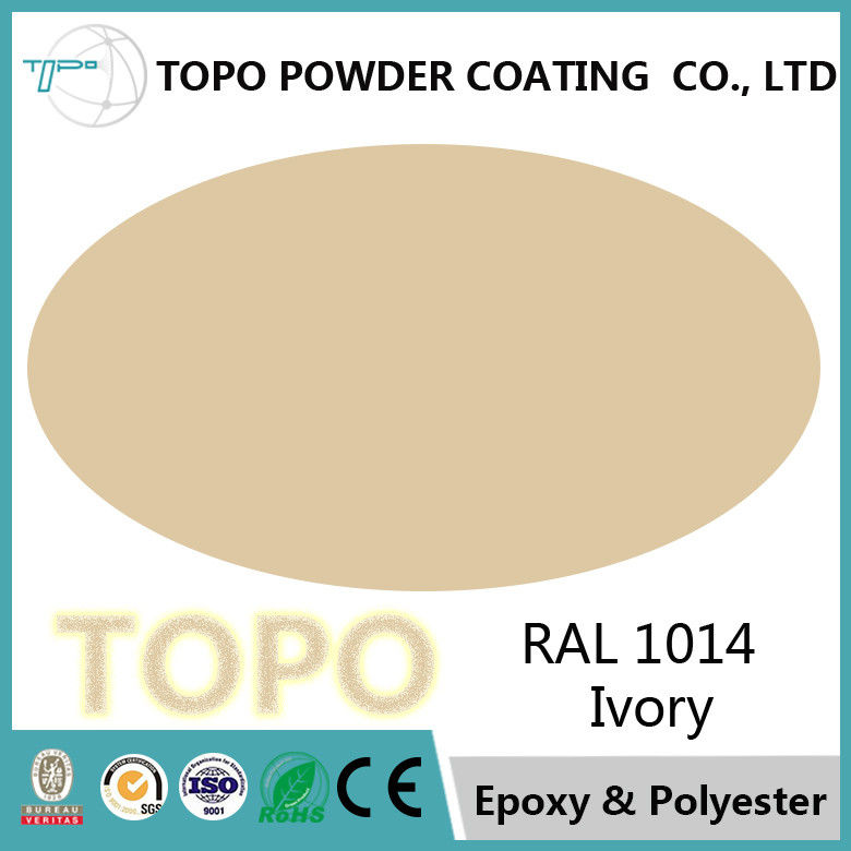 Anti Corrosive Epoxy Coating For Steel Pipe High Gloss RAL 1014 Ivory Color