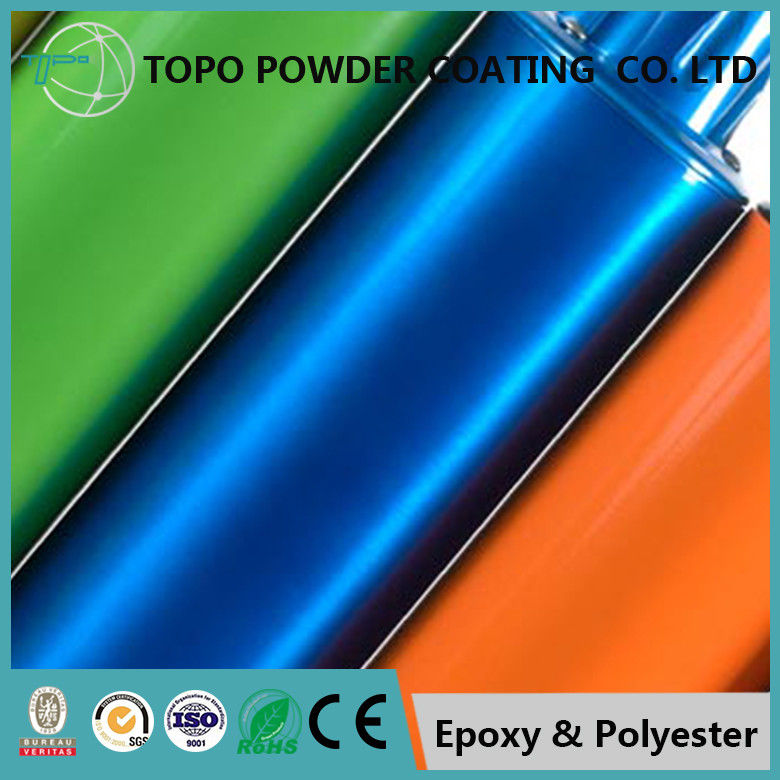 Interior Metal Polyurethane Powder Coating RAL 1001 Color Moire Surface