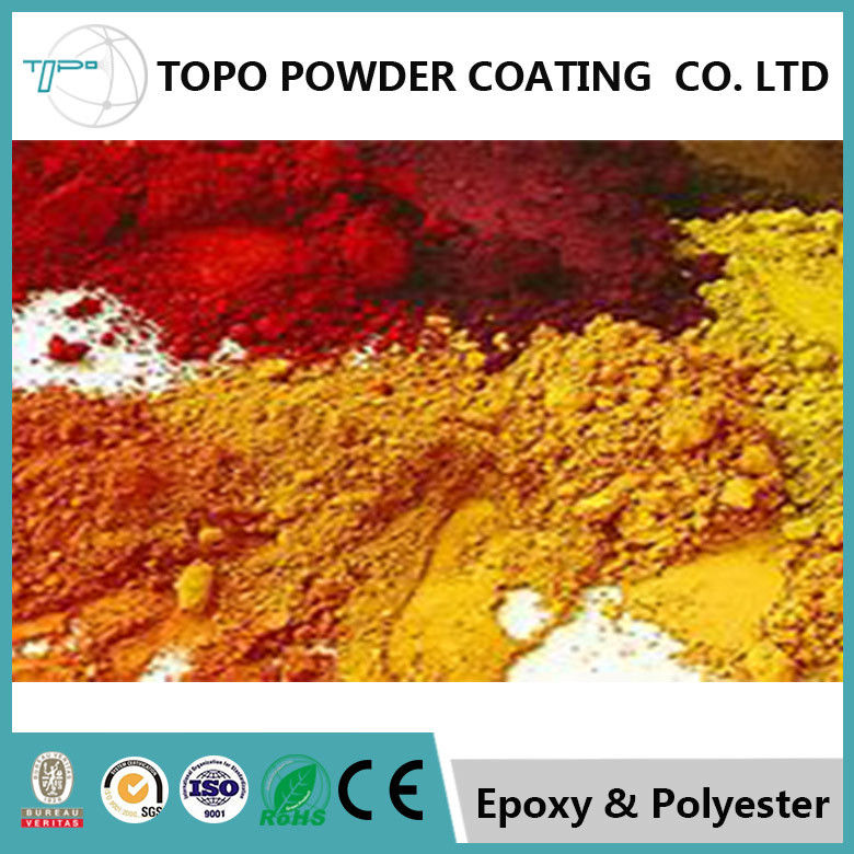 RAL1004 golden yellow  electrostatic thermoset powder coating for Excellent appearance