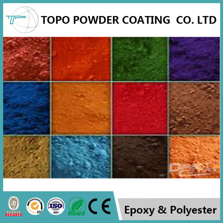 82% Gloss Heat Resistant Powder Coat , RAL1015 Light Ivory Electrostatic Powder Painting