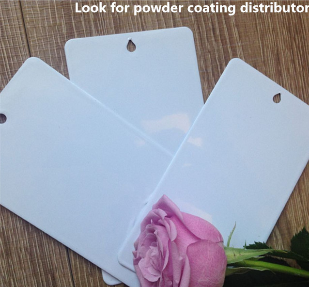 Epoxy Polyester White Powder Coating Electrostatic Spray Semi Gloss