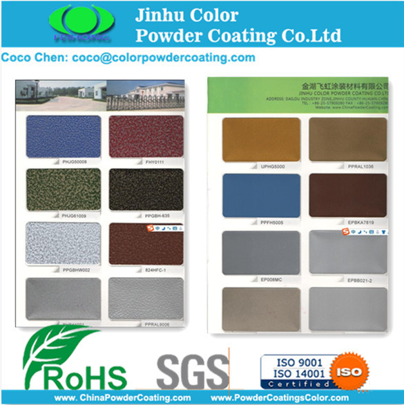 Ral Color Gloss Epoxy Polyester Powder Coating Smooth Texture